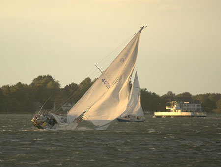 mary d jib in water