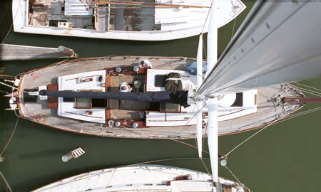 top of crash mast